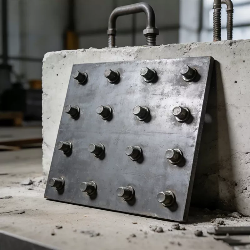 Vložená oceľová doska