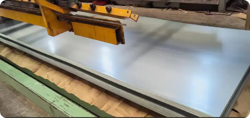 Galvanized steel sheet