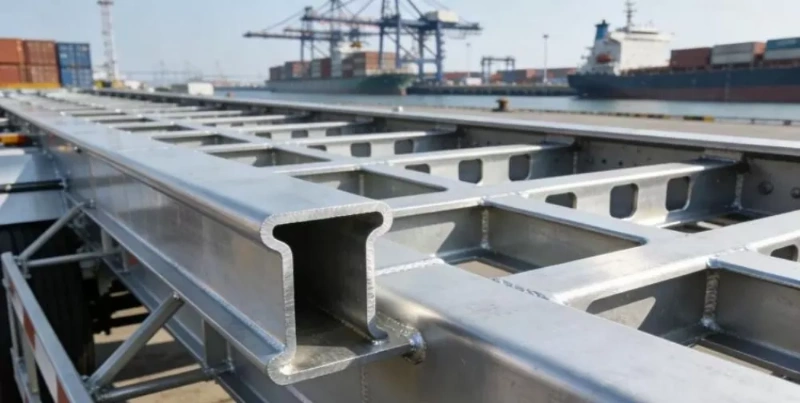 Customized steel sections for transportation and storage structures